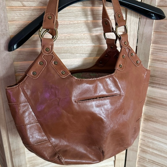 Brown Leather Shoulder Bag - Picture 6 of 8